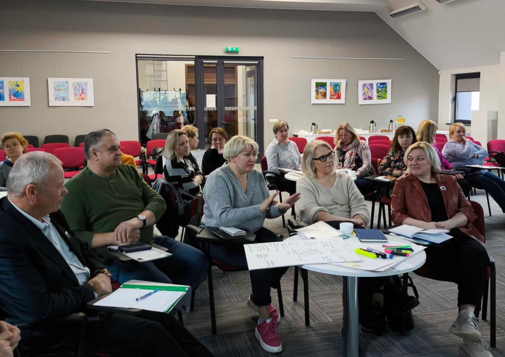 Tęsiasi „Tūkstantmečio mokyklų“ programos veiklos - lyderystės mokymai