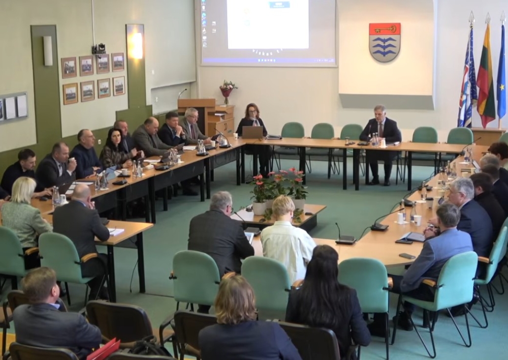 Sausio 29 d. savivaldybės tarybos posėdyje apsvarstyta 20 klausimų