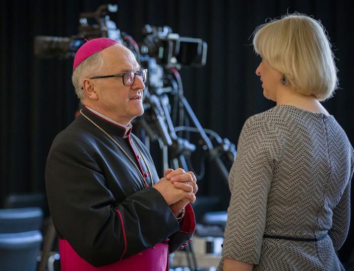 Vicemerė Vaida Saugūnienė dalyvavo konferencijoje "Kaišiadorių vyskupijai - 100 metų. Šimtmečio dialogas"