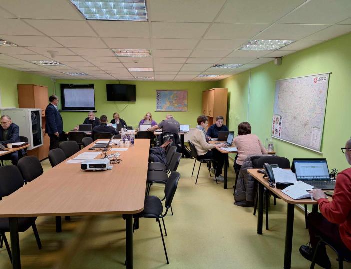 Molėtuose vyko civilinės saugos pratybos