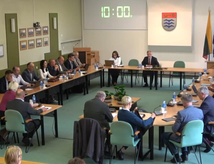 Savivaldybės tarybos rugsėjo 17 d. posėdyje