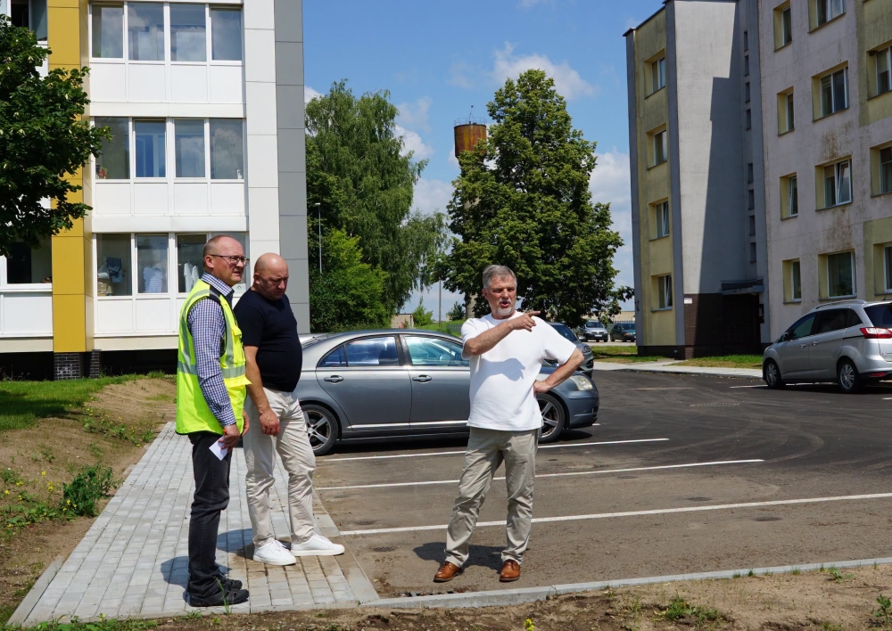Molėtų mieste įvertinti atlikti darbai ir aptarti tolesni infrastruktūros gerinimo sprendimai