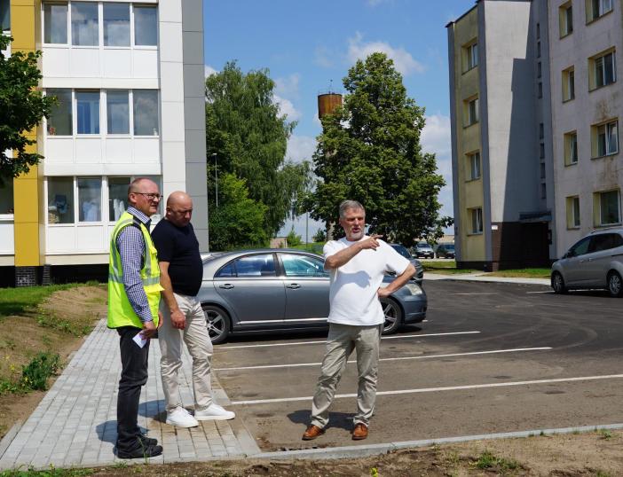 Molėtų mieste įvertinti atlikti darbai ir aptarti tolesni infrastruktūros gerinimo sprendimai