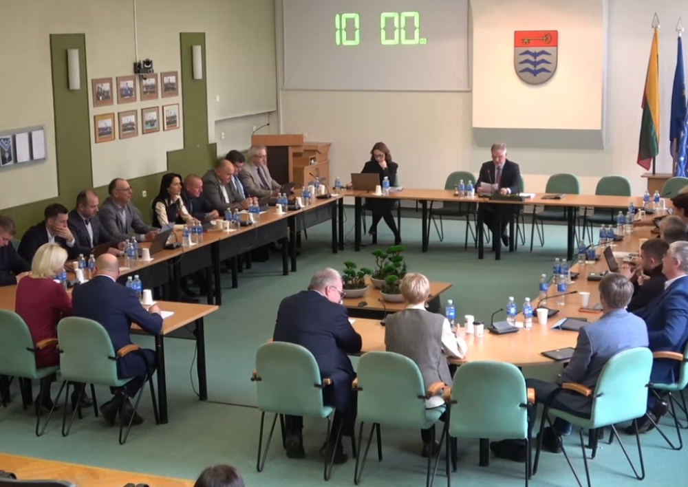 Savivaldybės tarybos posėdyje – 18 sprendimų