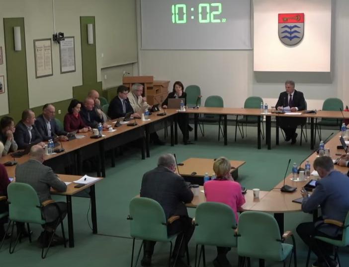 Lapkričio 28 d. savivaldybės tarybos posėdyje