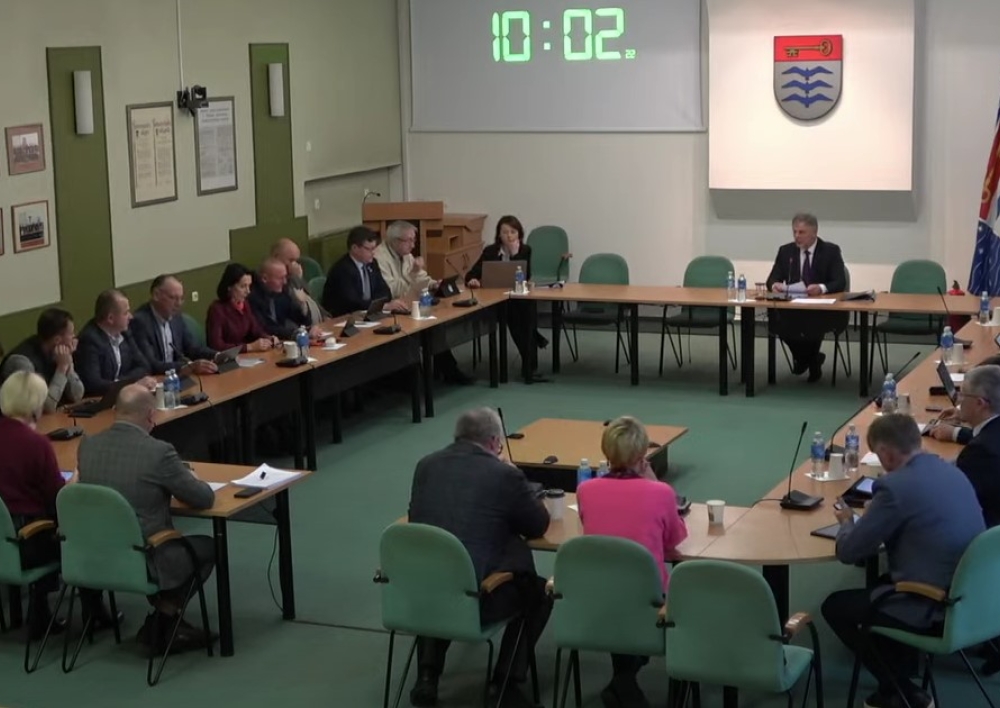 Lapkričio 28 d. savivaldybės tarybos posėdyje