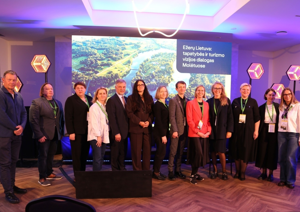 Molėtuose vyko konferencija „Ežerų Lietuva: tapatybės ir turizmo vizijos dialogas“