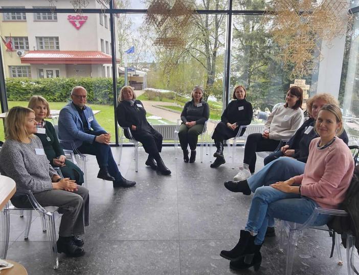 Balandžio 23 d. penkių mokyklų komandos dalyvavo trečiosiose supervizijose