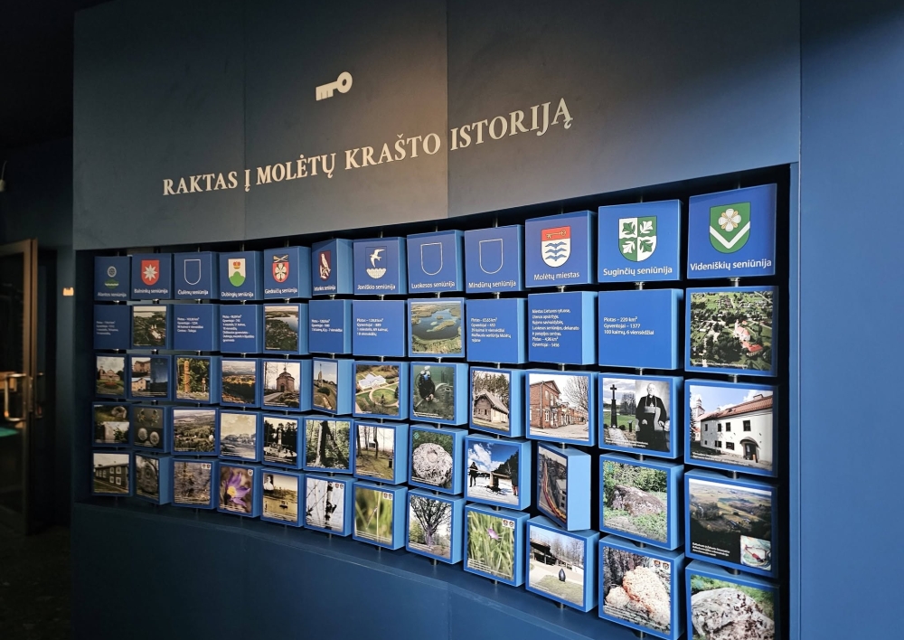 Molėtų krašto muziejuje atidaryta nauja ekspozicija „Raktas į Molėtų krašto istoriją“