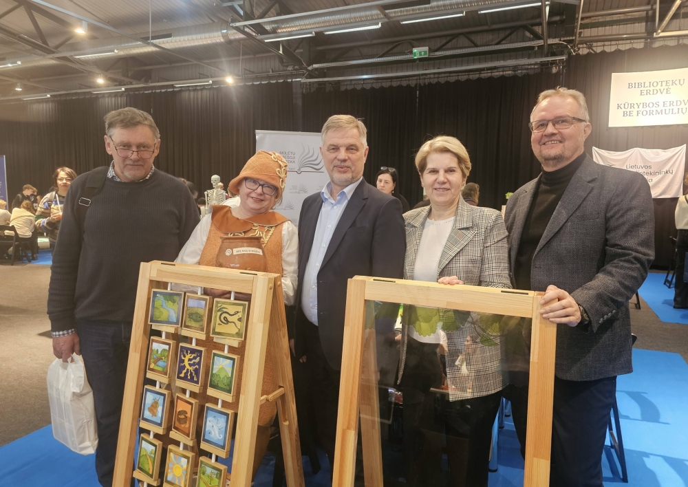 Molėtų rajono savivaldybės atstovai dalyvavo Vilniaus knygų mugėje