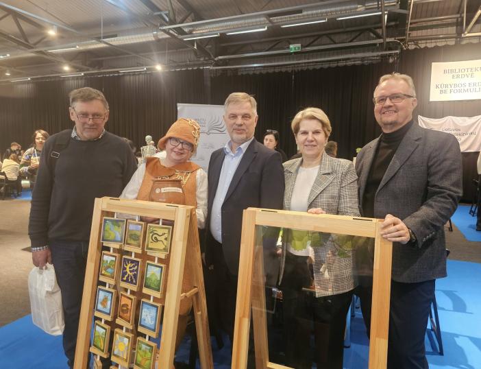 Molėtų rajono savivaldybės atstovai dalyvavo Vilniaus knygų mugėje