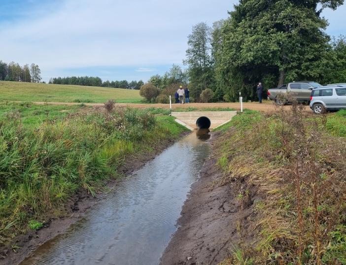 Užbaigti projekto „Molėtų rajono Čiulėnų seniūnijos melioracijos statinių rekonstrukcija“ įgyvendinimo darbai