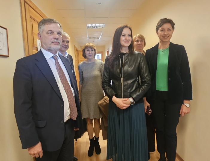 Socialinės apsaugos ir darbo ministrės Ingos Ruginienės vizitas Molėtuose