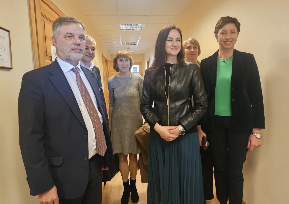 Socialinės apsaugos ir darbo ministrės Ingos Ruginienės vizitas Molėtuose