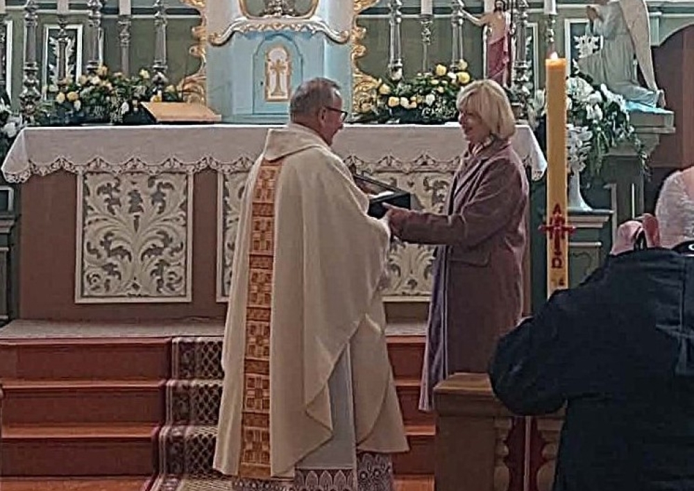 Videniškiuose 65 metų jubiliejaus proga pasveikintas monsinjoras Kęstutis Kazlauskas