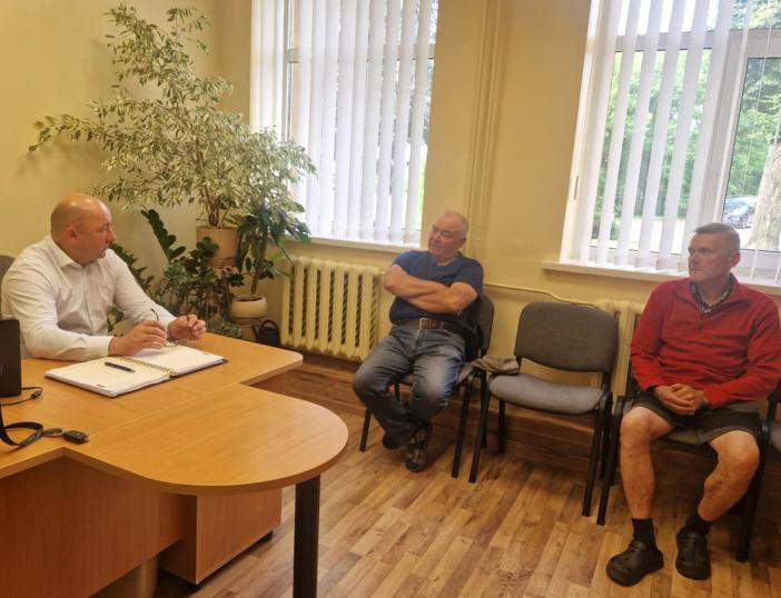 Molėtų rajono savivaldybės administracijos direktorius tęsia darbą seniūnijose: lankėsi Mindūnų ir Čiulėnų seniūnijose