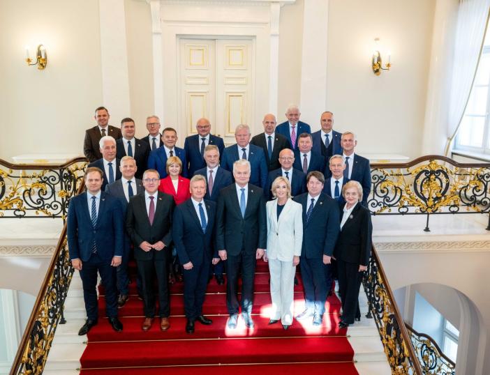 Molėtų rajono savivaldybės meras Saulius Jauneika dalyvavo Regionų forume Prezidentūroje
