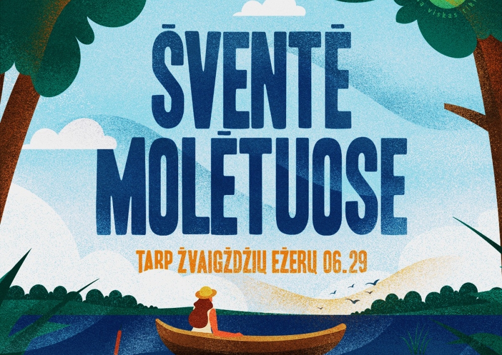Kviečiame visus birželio 29 d. į Molėtų miesto šventę „Tarp žvaigždžių ežerų“