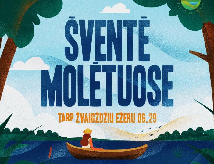 Kviečiame visus birželio 29 d. į Molėtų miesto šventę „Tarp žvaigždžių ežerų“