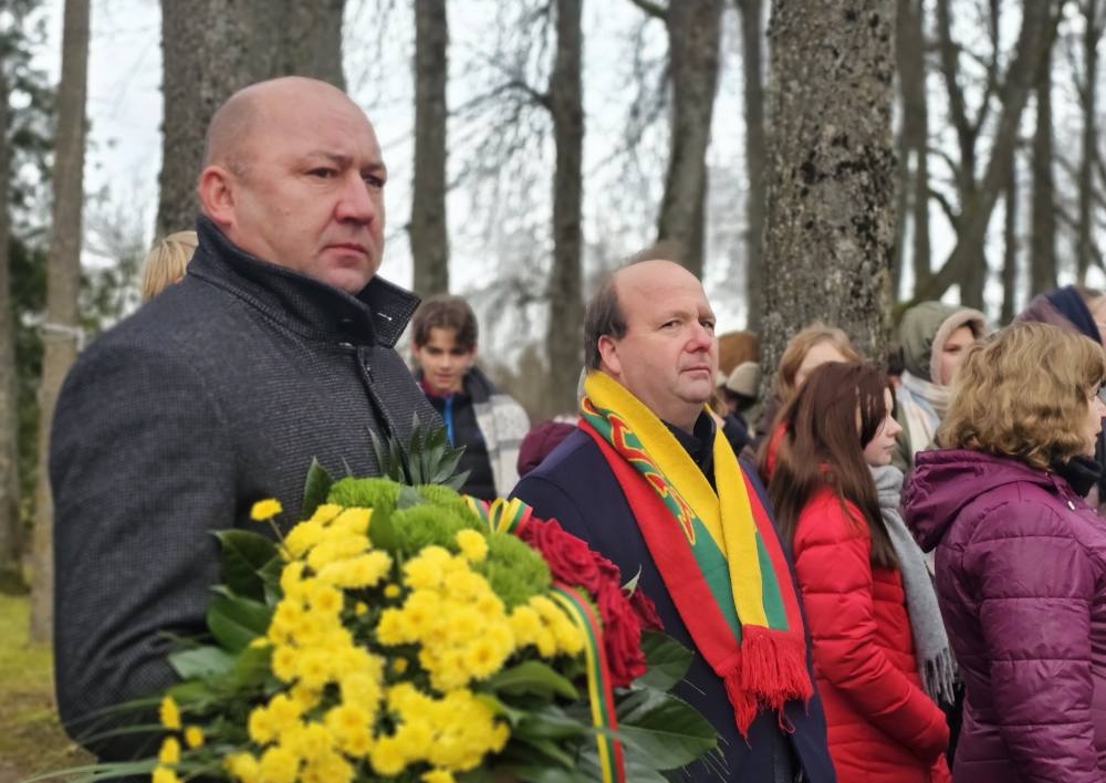 Giedraičiuose paminėtos 105-osios kovų už Lietuvos laisvę metinės