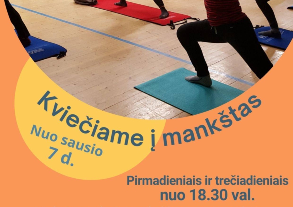 Kviečiame į mankštas Molėtuose
