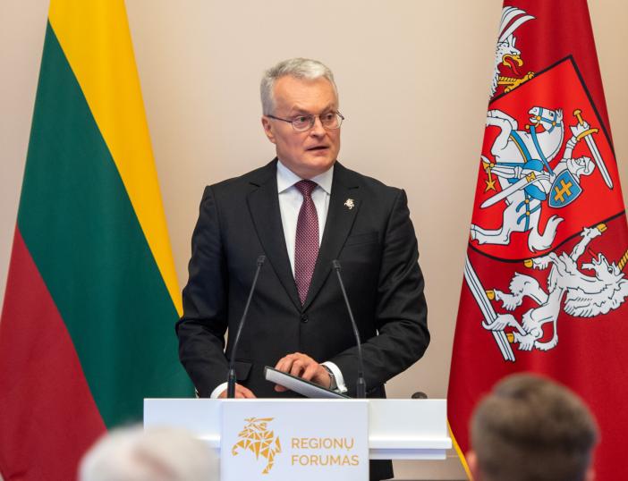 Lietuvos Respublikos prezidentūroje vyko Regionų forumas