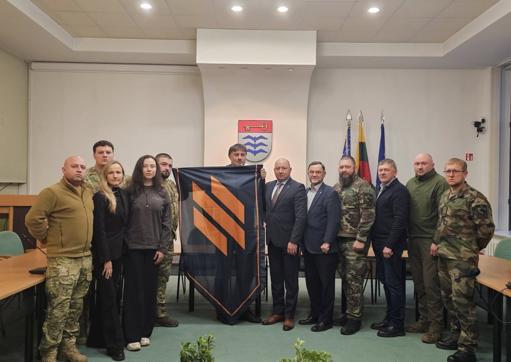 Molėtų rajono savivaldybėje apsilankė Ukrainos 3-iosios šturmo brigados ir fondo „Support the Third Assault“ atstovai