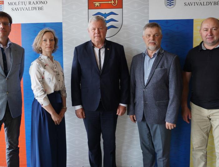 Susitikimas su kaimynais: lankėsi Anykščių rajono savivaldybės meras