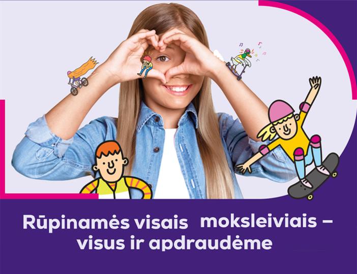 „Lietuvos draudimas“ rugsėjį vėl draudžia visus Molėtų rajono moksleivius, vyks saugaus elgesio kelyje pamokos