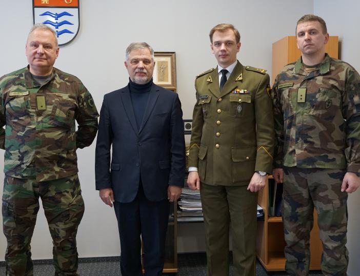 Molėtų rajono savivaldybėje aptartas bendradarbiavimo su Lietuvos šaulių sąjunga tęstinumas