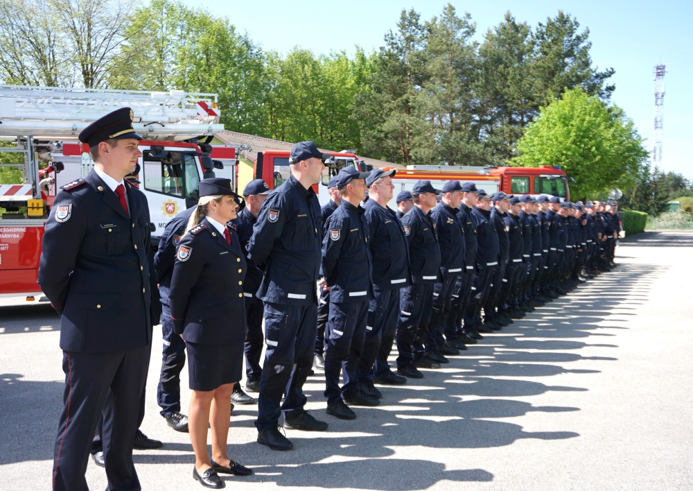 Gegužės 2 d. vyko Šv. Florijono, ugniagesių globėjo, dienos minėjimas