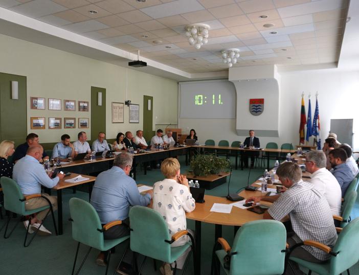 Gegužės 30 d. vyko Savivaldybės tarybos posėdis