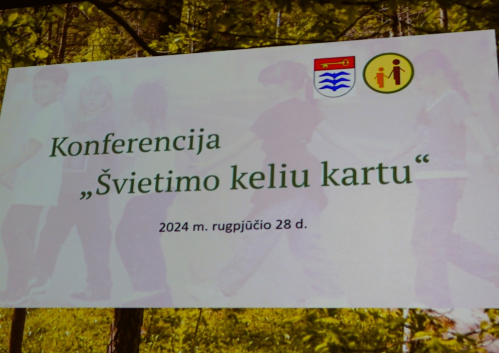 Vyko konferencija, skirta švietimo bendruomenei 