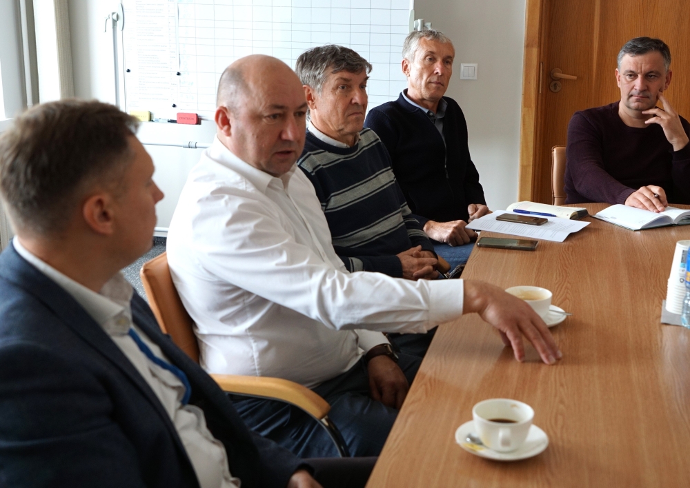 Vyko susitikimas dėl projekto „Nuotolinio nuskaitymo vandens tiekimo apskaitos sistemos sukūrimas Molėtų mieste“ vykdymo eigos.