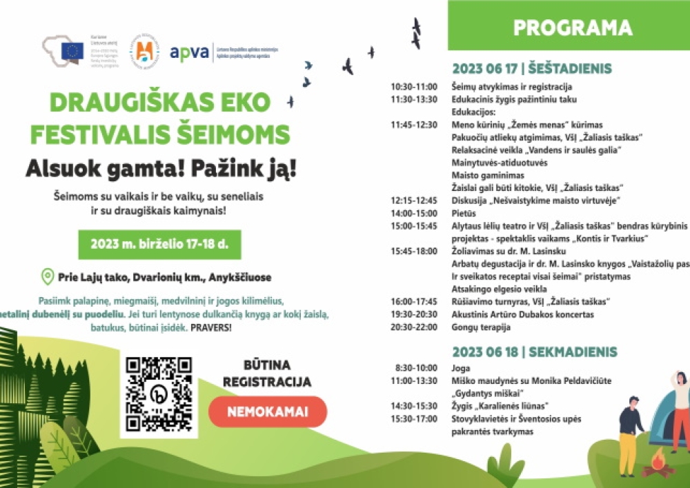 Kvietimas į EKO festivalį