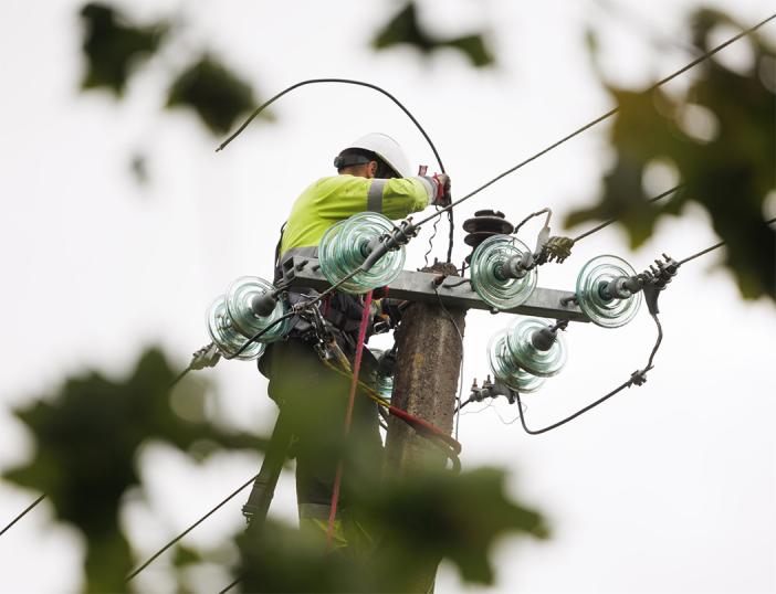 Aptarta elektros tinklų situacija Molėtų rajone po šalį nusiaubusios audros