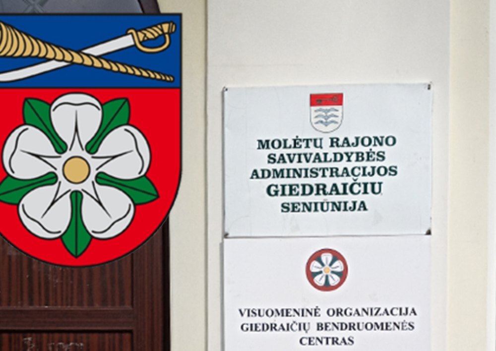 Pakartotinai skelbiamas Giedraičių seniūno konkursas