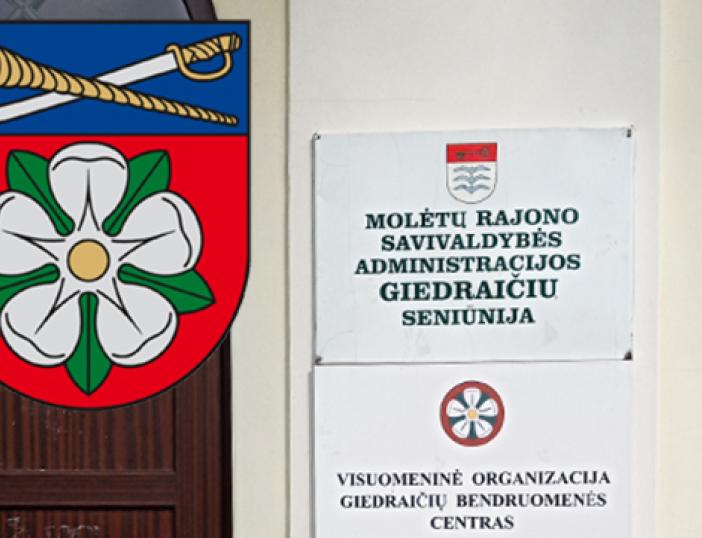 Pakartotinai skelbiamas Giedraičių seniūno konkursas