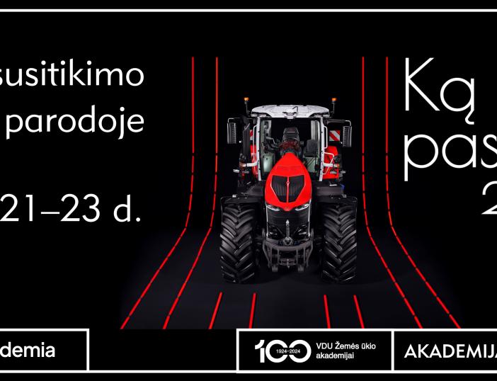 Kovo 21–23 d. vyks tarptautinė žemės ūkio paroda „Ką pasėsi… 2024“