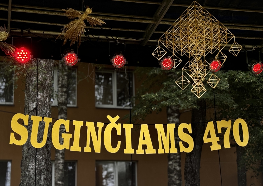 Suginčiuose vyko 470 metų jubiliejaus šventė