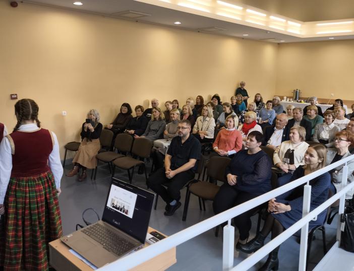 Alantos gimnazijoje įvyko mažoji „Tūkstantmečio mokyklų“ konferencija