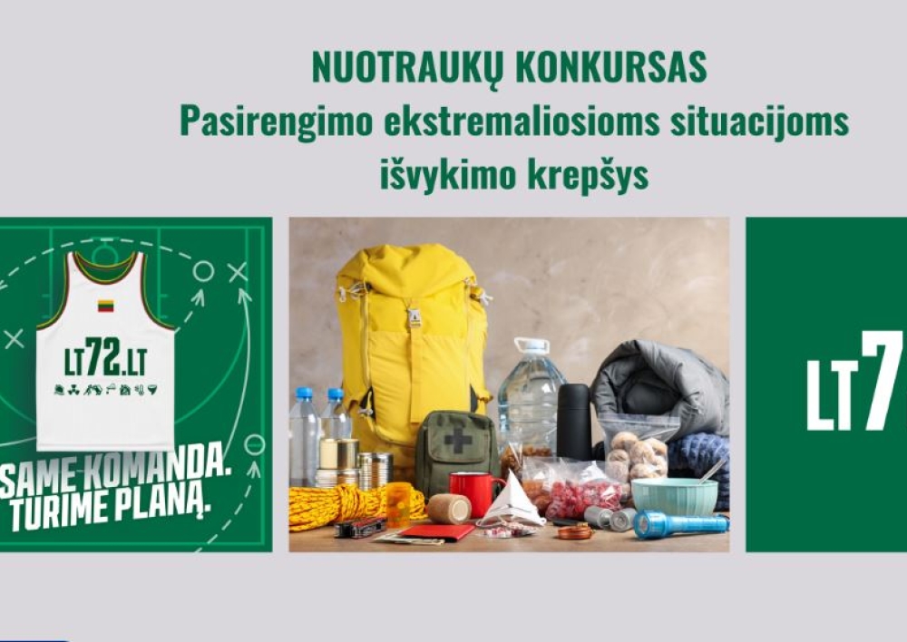 Bendruomenės kviečiamos dalyvauti civilinės saugos nuotraukų konkurse