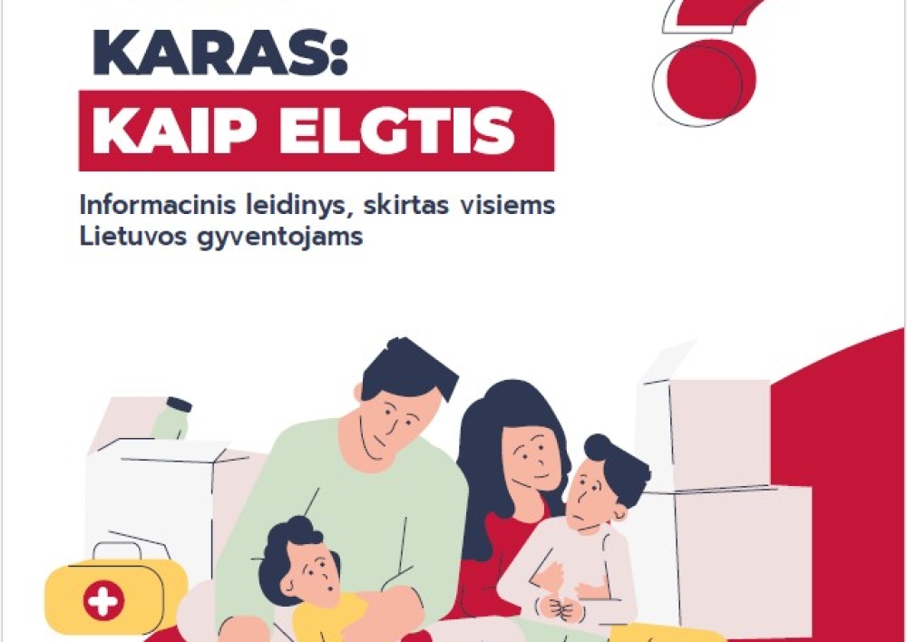 Krašto apsaugos ministerija pristato leidinį „Jei krizė arba karas: kaip elgtis?“