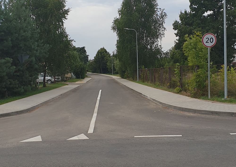 Giedraičiuose baigtas Kementos gatvės kapitalinis remontas