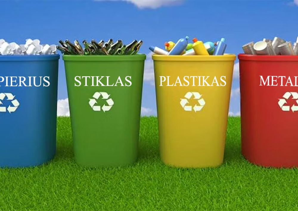 Įgyvendintas projektas „Antrinių atliekų individualių konteinerių tinklo plėtra Molėtų rajone".