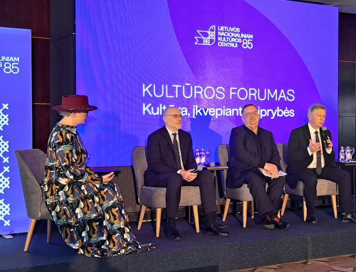 Molėtų rajono savivaldybės atstovai dalyvavo kultūros forume Vilniuje