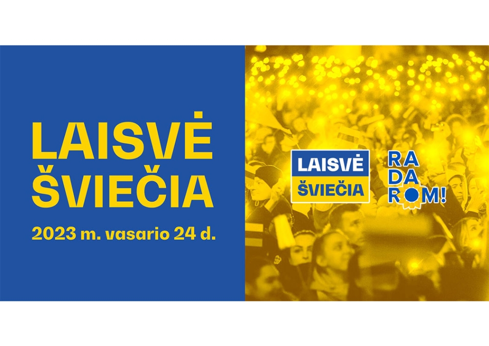 Kviečiame į akciją „Laisvė šviečia“