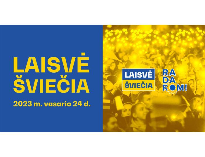 Kviečiame į akciją „Laisvė šviečia“