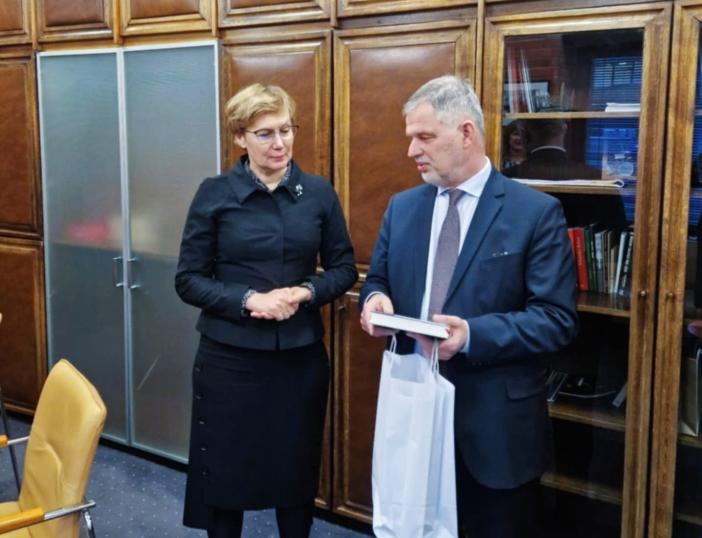 Vyko susitikimas su su naujai paskirta LNOBT generaline direktore Laima Vilimiene