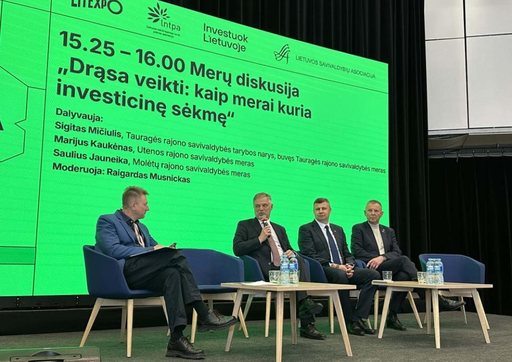 Savivaldybių investicijų forume – dėmesys regionų augimui ir investicijoms